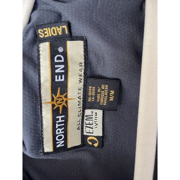 Miller Lite Zip Up Fleece Jacket North End Womens Medium - Picture 6 of 8